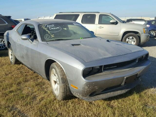 2C3CDYAG4EH313491 - 2014 DODGE CHALLENGER SILVER photo 1