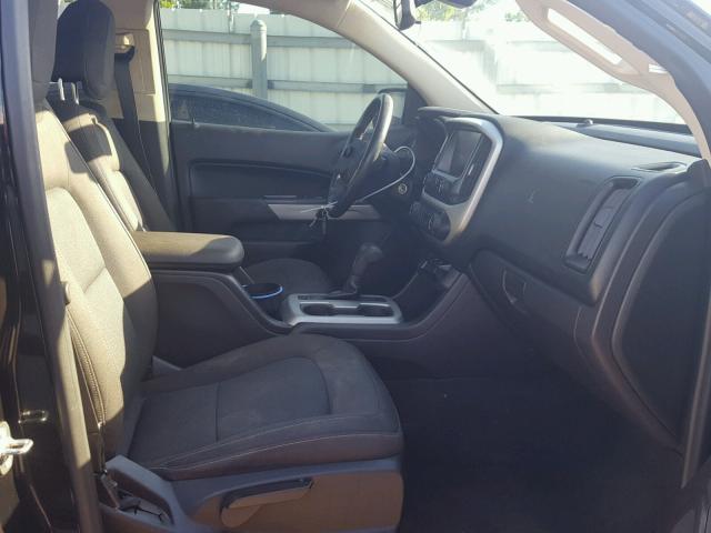 1GCGSCE38G1201338 - 2016 CHEVROLET COLORADO L BLACK photo 5