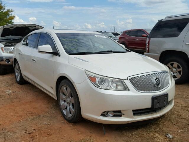 1G4GE5GD7BF319249 - 2011 BUICK LACROSSE WHITE photo 1