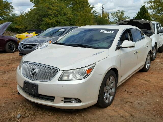 1G4GE5GD7BF319249 - 2011 BUICK LACROSSE WHITE photo 2