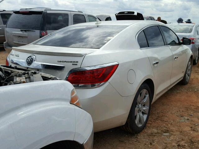 1G4GE5GD7BF319249 - 2011 BUICK LACROSSE WHITE photo 4