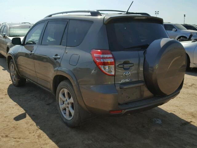 2T3DF4DV5CW232445 - 2012 TOYOTA RAV4 GRAY photo 3