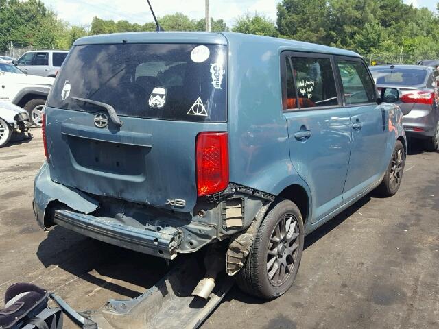 JTLKE50E591086422 - 2009 TOYOTA SCION XB Yaşıl foto 4