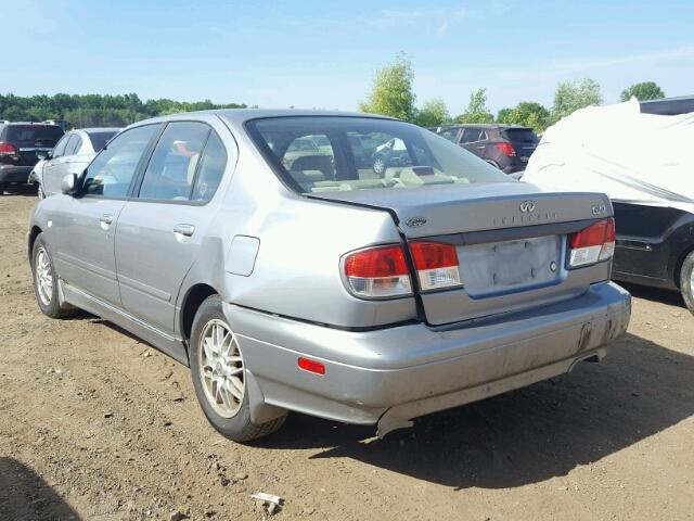 JNKCP11A91T400627 - 2001 INFINITI G20 SILVER photo 3