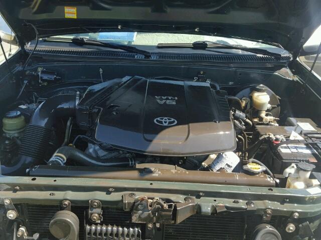 5TBRU34166S457765 - 2006 TOYOTA TUNDRA GREEN photo 7