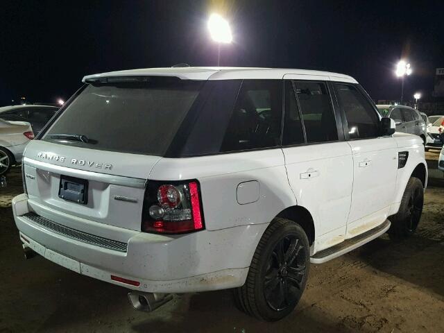 SALSK2D41DA782278 - 2013 LAND ROVER RANGE ROVE WHITE photo 4