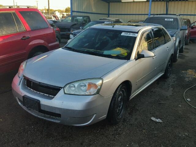 1G1ZT63876F127443 - 2006 CHEVROLET MALIBU MAX SILVER photo 2