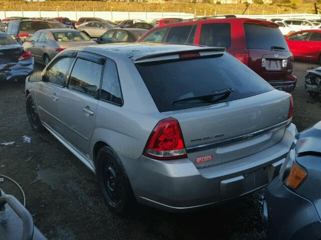 1G1ZT63876F127443 - 2006 CHEVROLET MALIBU MAX ვერცხლისფერი ფოტო 3