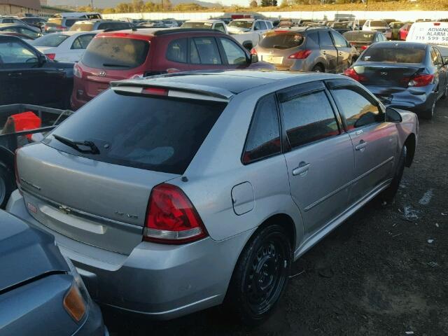 1G1ZT63876F127443 - 2006 CHEVROLET MALIBU MAX SILVER photo 4