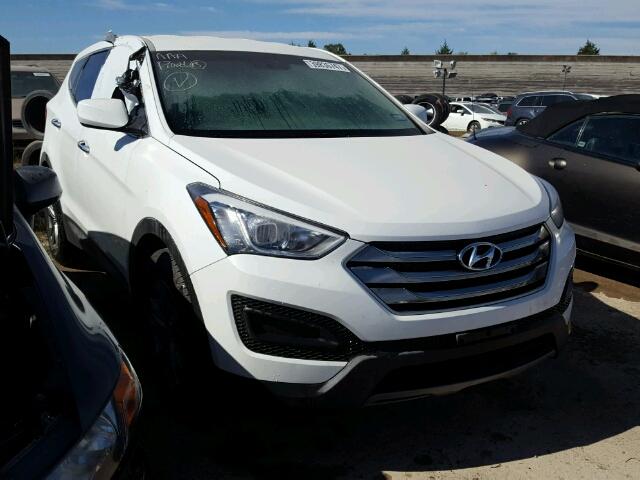 5XYZT3LB5FG284130 - 2015 HYUNDAI SANTA FE S WHITE photo 1