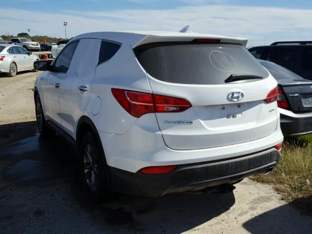 5XYZT3LB5FG284130 - 2015 HYUNDAI SANTA FE S 白色 照片 3