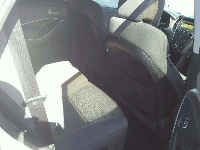 5XYZT3LB5FG284130 - 2015 HYUNDAI SANTA FE S 白色 照片 6