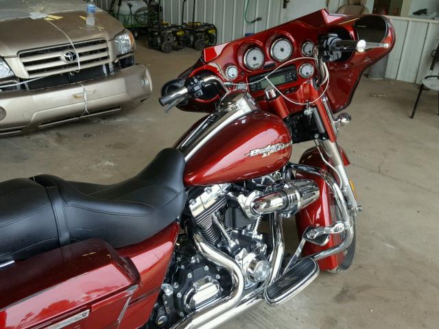 1HD1KB4169Y692517 - 2009 HARLEY-DAVIDSON FLHX RED photo 5