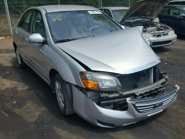 KNAFE221895656215 - 2009 KIA SPECTRA EX SILVER photo 1