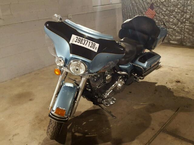 1HD1FC4187Y603943 - 2007 HARLEY-DAVIDSON FLHTCUI BLUE photo 2