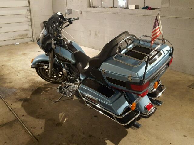 1HD1FC4187Y603943 - 2007 HARLEY-DAVIDSON FLHTCUI BLUE photo 3