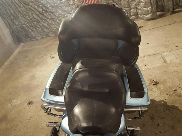 1HD1FC4187Y603943 - 2007 HARLEY-DAVIDSON FLHTCUI BLUE photo 6