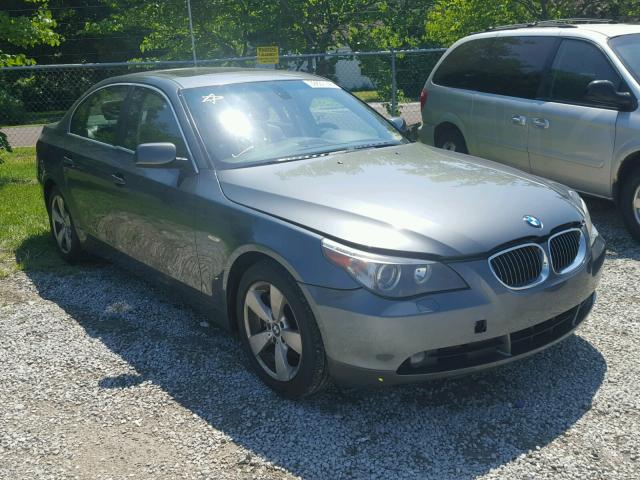 WBANF73596CU19148 - 2006 BMW 530 XI GRAY photo 1