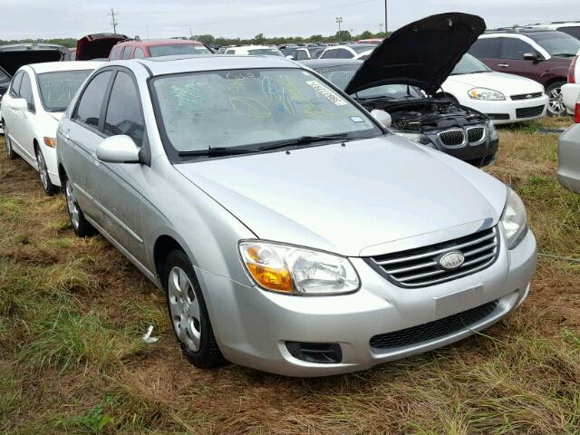 KNAFE221X95655695 - 2009 KIA SPECTRA SILVER photo 1