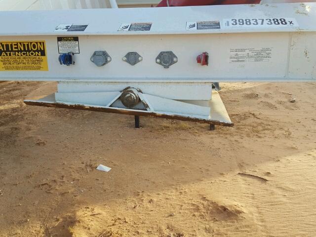 5TU114029FS000594 - 2015 DUMP TRAILER WHITE photo 10