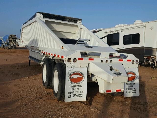 5TU114029FS000594 - 2015 DUMP TRAILER WHITE photo 3