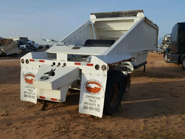 5TU114029FS000594 - 2015 DUMP TRAILER WHITE photo 4