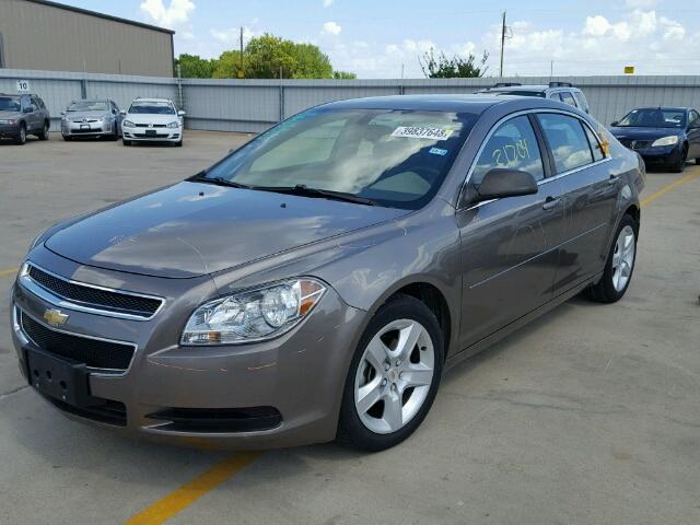 1G1ZB5E08CF217619 - 2012 CHEVROLET MALIBU LS TAN photo 2