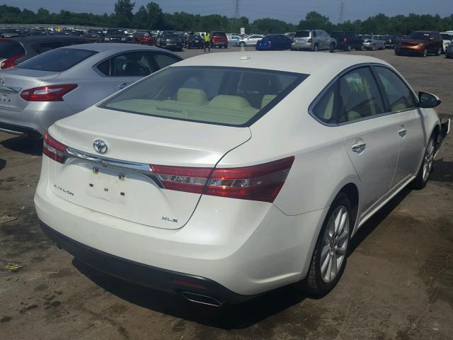 4T1BK1EB9DU021314 - 2013 TOYOTA AVALON BAS WHITE photo 4