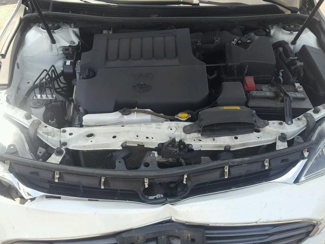 4T1BK1EB9DU021314 - 2013 TOYOTA AVALON BAS WHITE photo 7