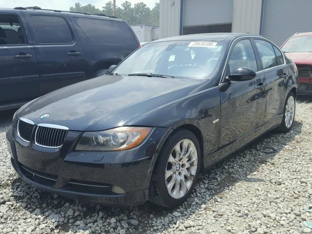 WBAVB33516KR78297 - 2006 BMW 330 I BLACK photo 2