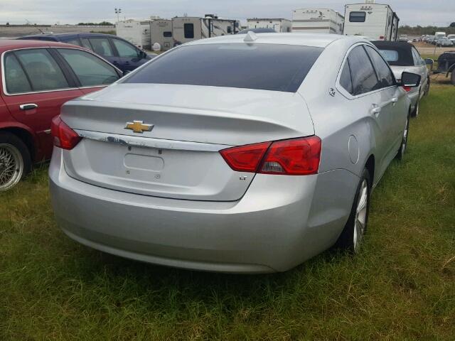 1G1125S33EU159302 - 2014 CHEVROLET IMPALA SILVER photo 4