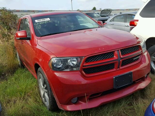 1C4SDHCTXDC675991 - 2013 DODGE DURANGO RED photo 1