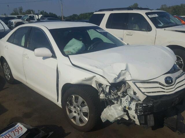 4T1BF3EK1AU551272 - 2010 TOYOTA CAMRY BASE WHITE photo 1