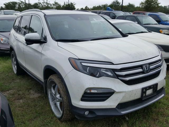 5FNYF5H91GB017564 - 2016 HONDA PILOT WHITE photo 1