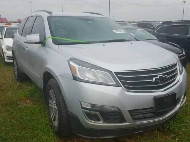 1GNKRHKD8HJ344136 - 2017 CHEVROLET TRAVERSE L SILVER photo 1