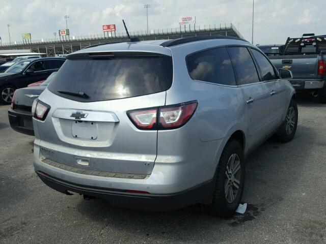 1GNKRHKD8HJ344136 - 2017 CHEVROLET TRAVERSE L SILVER photo 4