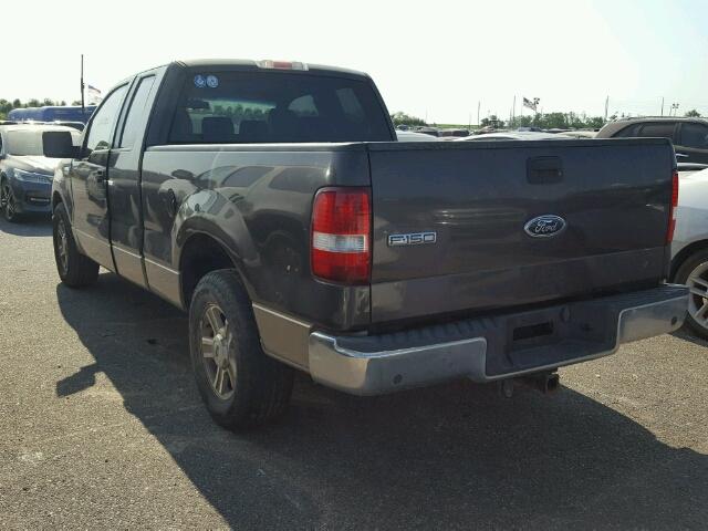 1FTPX125X5NA45255 - 2005 FORD F150 GRAY photo 3