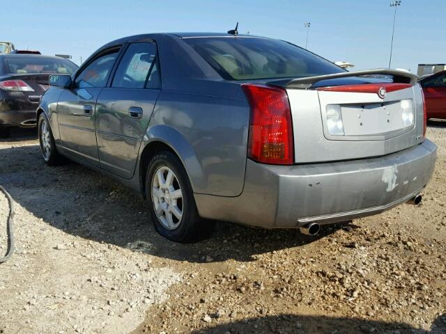 1G6DP567250106118 - 2005 CADILLAC CTS GRAY photo 3