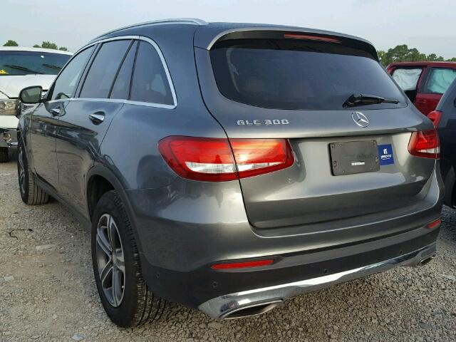 WDC0G4JB5GF097636 - 2016 MERCEDES-BENZ GLC 300 GRAY photo 3