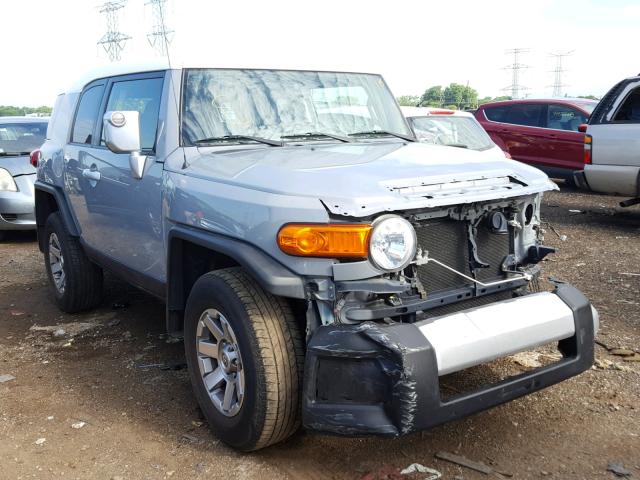 JTEBU4BFXEK192671 - 2014 TOYOTA FJ CRUISER GRAY photo 1