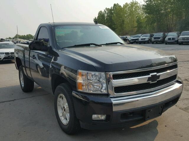 1GCEK14J68Z179919 - 2008 CHEVROLET SILVERADO BLACK photo 1