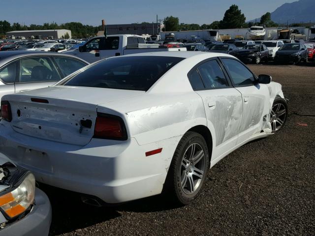 2C3CDXAT2CH304180 - 2012 DODGE CHARGER PO WHITE photo 4