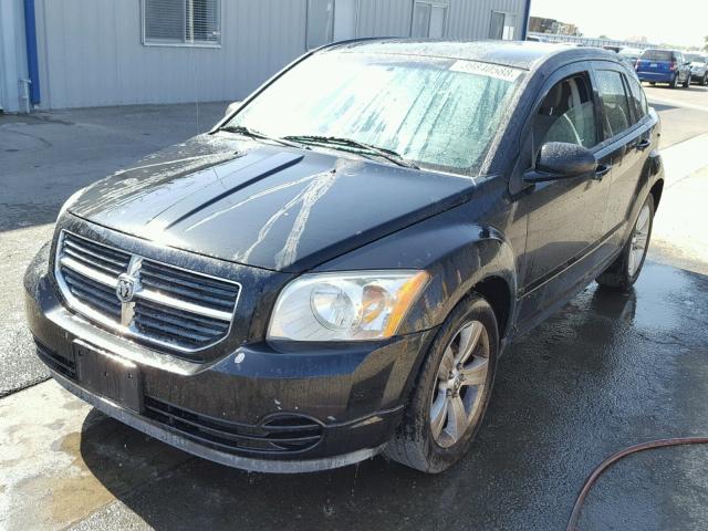 1B3CB4HA9AD618165 - 2010 DODGE CALIBER SX BLACK photo 2