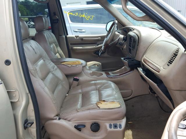 5LMRU27A3XLJ41703 - 1999 LINCOLN NAVIGATOR TAN photo 5