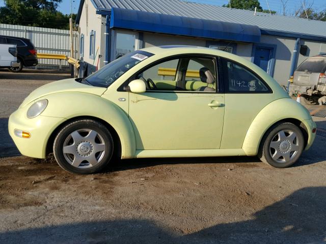 3VWCB21C91M464685 - 2001 VOLKSWAGEN NEW BEETLE 绿色 照片 9
