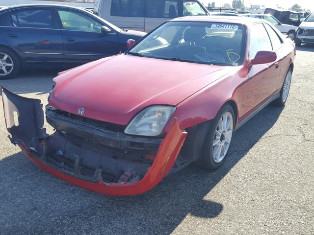 JHMBB6245XC006874 - 1999 HONDA PRELUDE RED photo 2