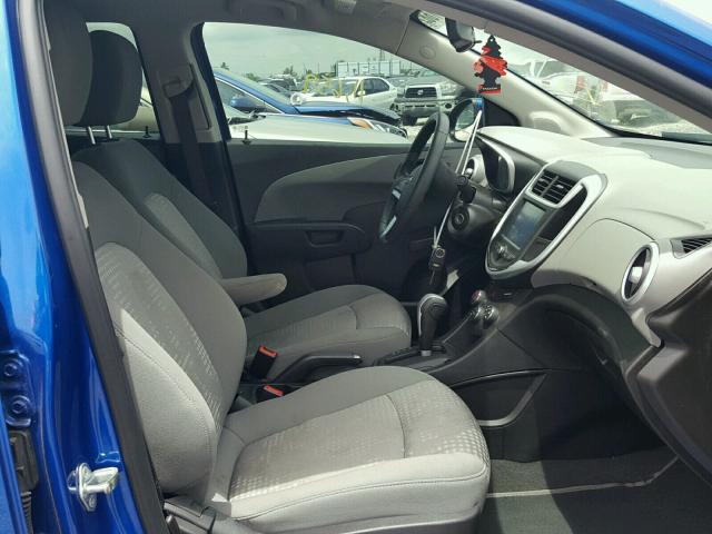 1G1JB5SH4H4140645 - 2017 CHEVROLET SONIC LS 蓝色 照片 5