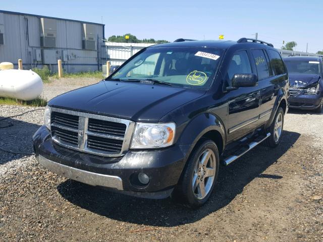 1D8HB58277F530863 - 2007 DODGE DURANGO LI BLACK photo 2