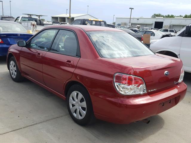 JF1GD61657H525548 - 2007 SUBARU IMPREZA 2. RED photo 3