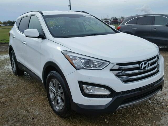 5XYZU3LB2FG296491 - 2015 HYUNDAI SANTA FE S WHITE photo 1